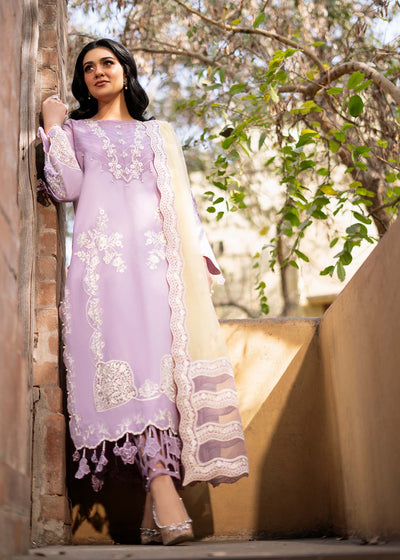Fozia Khalid | Blossom Festive Lawn 25 | Iris -  Fozia Khalid Ladies Clothes - Original Designer Dress - House of Maryam