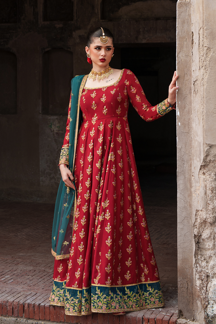 Saad Shaikh | Zaria Festive Pret 25 | SCARLET -  Saad Shaikh Ladies Clothes - Original Designer Dress - House of Maryam