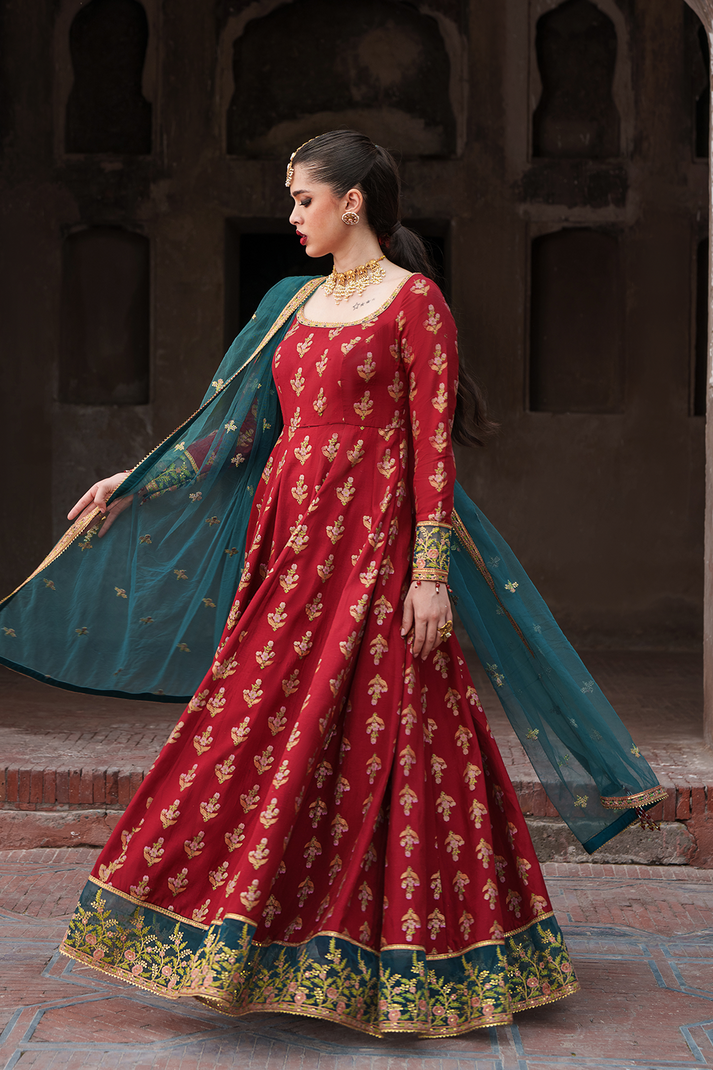 Saad Shaikh | Zaria Festive Pret 25 | SCARLET -  Saad Shaikh Ladies Clothes - Original Designer Dress - House of Maryam