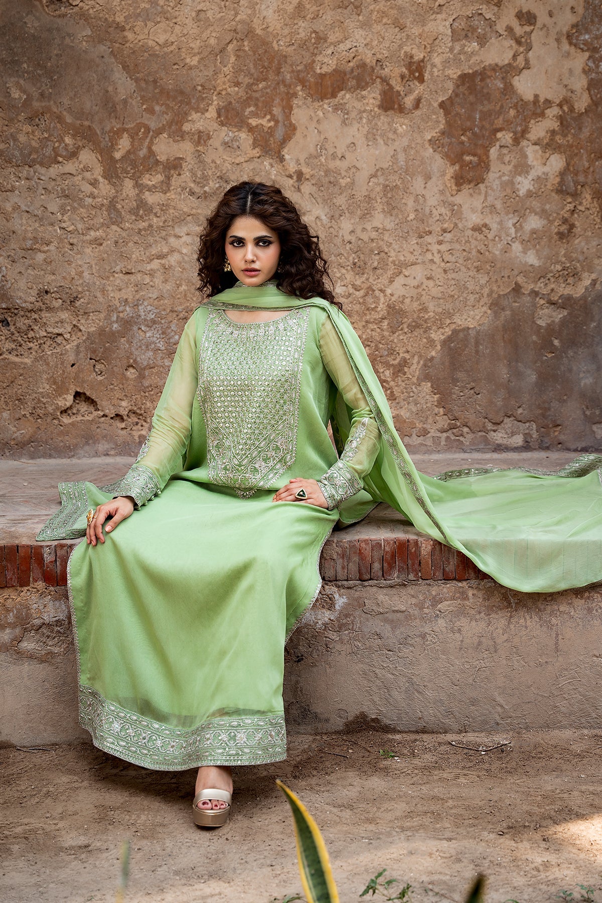 Charizma | Festive Pret | 3-PC Embroidered CMA-6-435, image 5