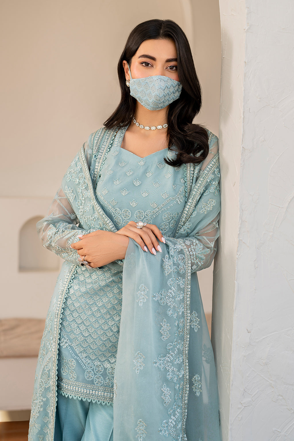 Flossie | Naqsh Formals | S-1405 (B) -  Flossie Ladies Clothes - Original Designer Dress - House of Maryam