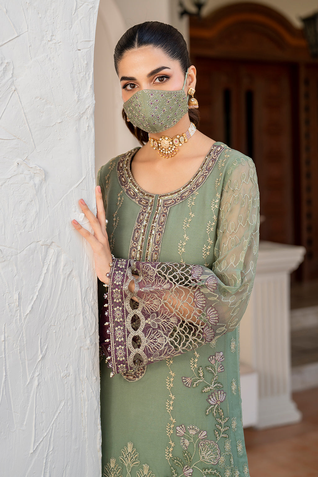 Flossie | Naqsh Formals | S-1406 -  Flossie Ladies Clothes - Original Designer Dress - House of Maryam