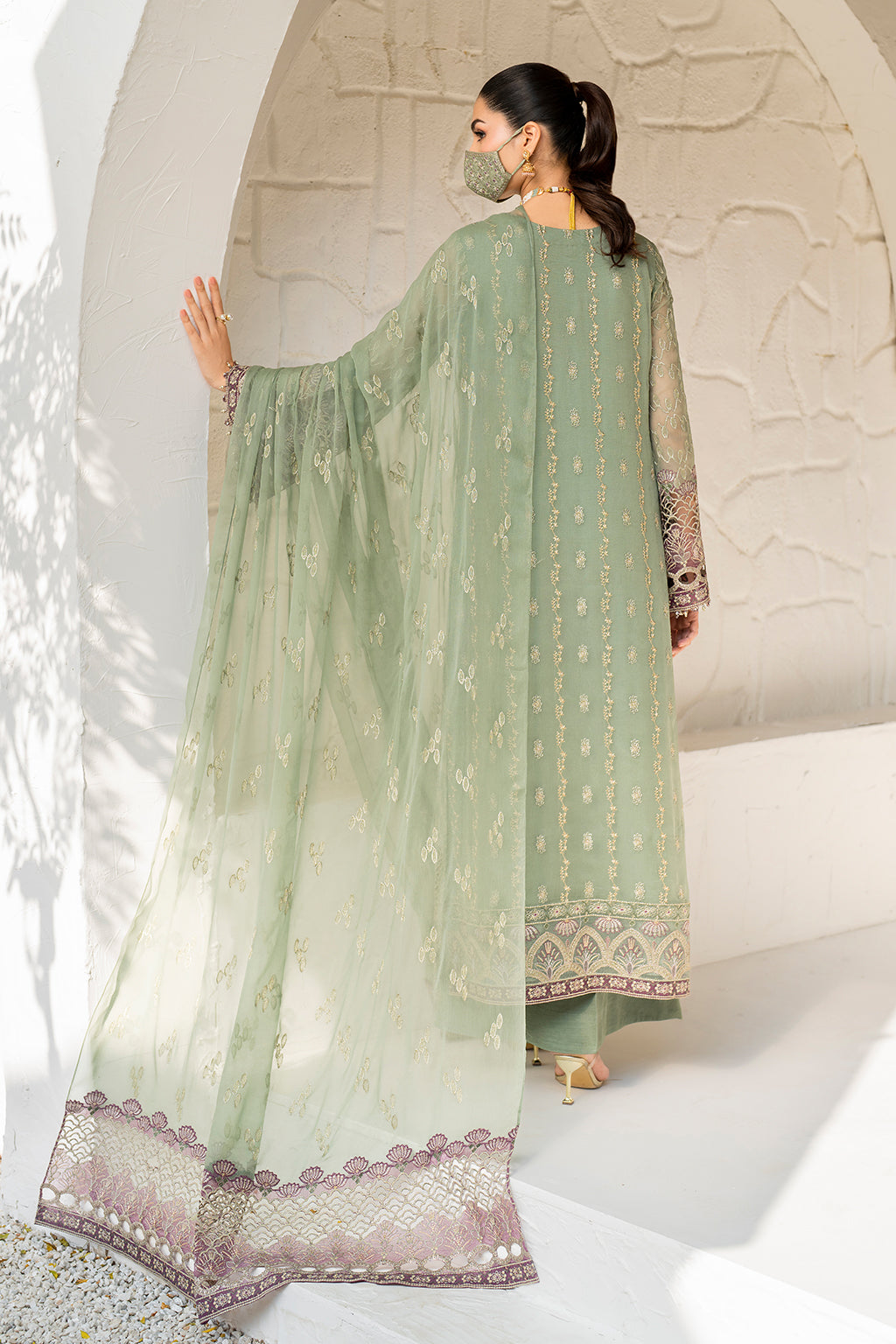 Flossie | Naqsh Formals | S-1406 -  Flossie Ladies Clothes - Original Designer Dress - House of Maryam
