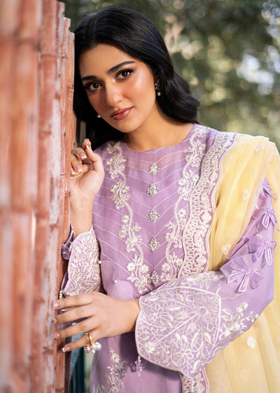 Fozia Khalid | Blossom Festive Lawn 25 | Iris -  Fozia Khalid Ladies Clothes - Original Designer Dress - House of Maryam