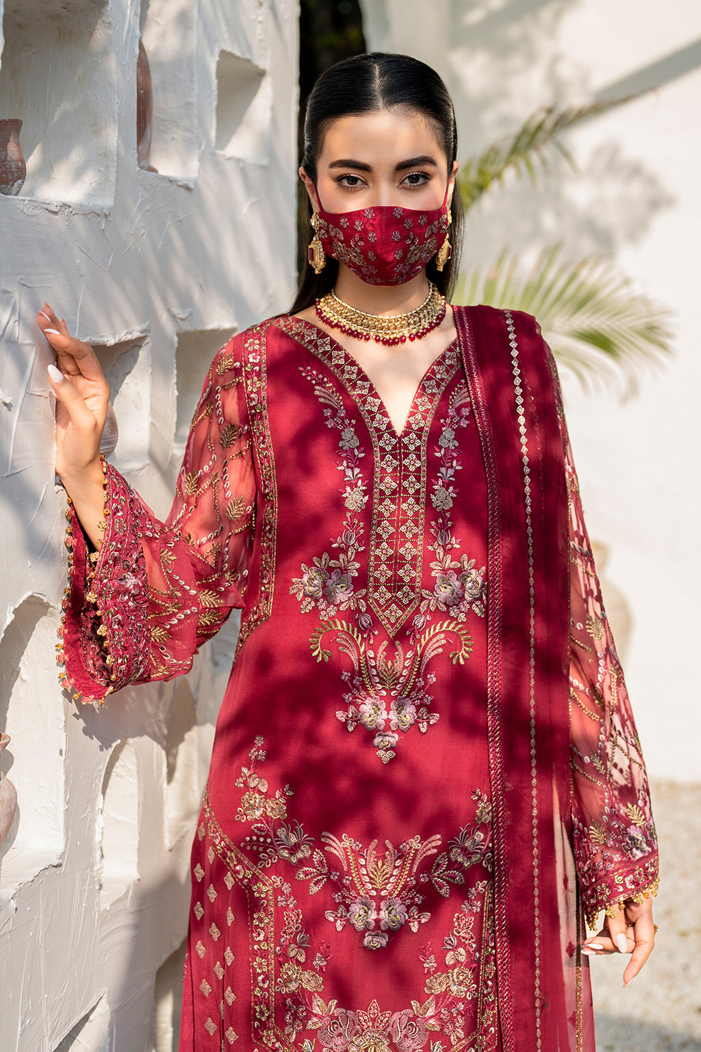 Flossie | Naqsh Formals | S-1402 (A) -  Flossie Ladies Clothes - Original Designer Dress - House of Maryam