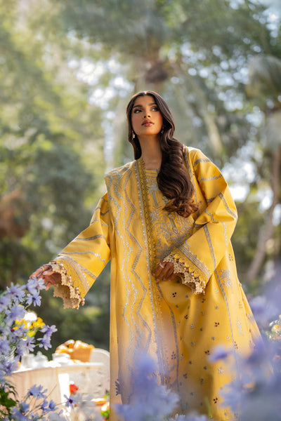 Florent | Chikankari Eid 25 | FLC- 3A -  Florent Ladies Clothes - Original Designer Dress - House of Maryam