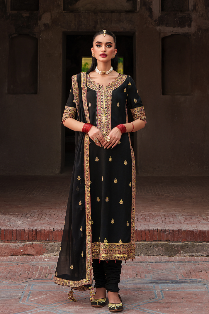 Saad Shaikh | Zaria Festive Pret 25 | NOVA -  Saad Shaikh Ladies Clothes - Original Designer Dress - House of Maryam