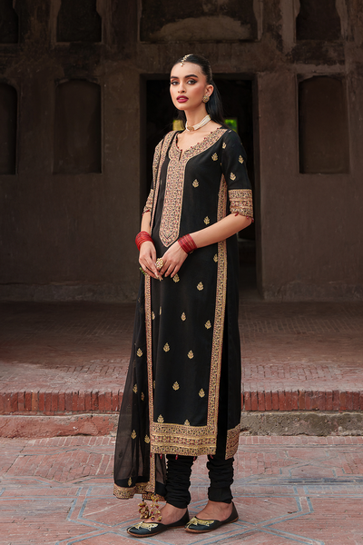 Saad Shaikh | Zaria Festive Pret 25 | NOVA -  Saad Shaikh Ladies Clothes - Original Designer Dress - House of Maryam
