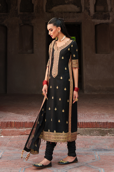 Saad Shaikh | Zaria Festive Pret 25 | NOVA -  Saad Shaikh Ladies Clothes - Original Designer Dress - House of Maryam