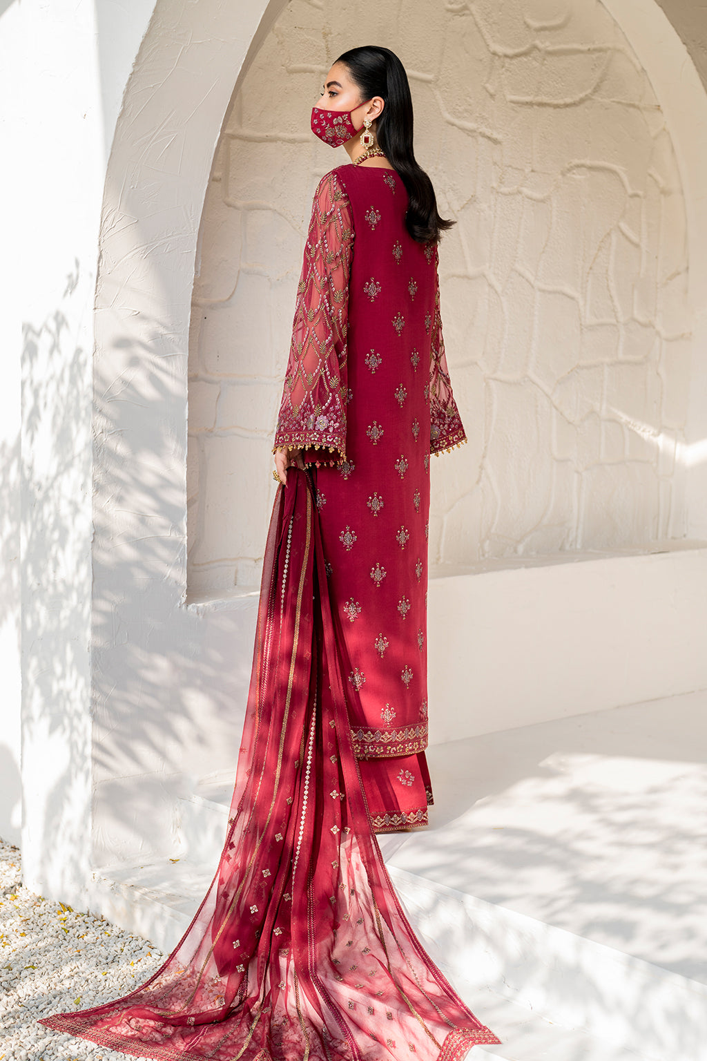 Flossie | Naqsh Formals | S-1402 (A) -  Flossie Ladies Clothes - Original Designer Dress - House of Maryam