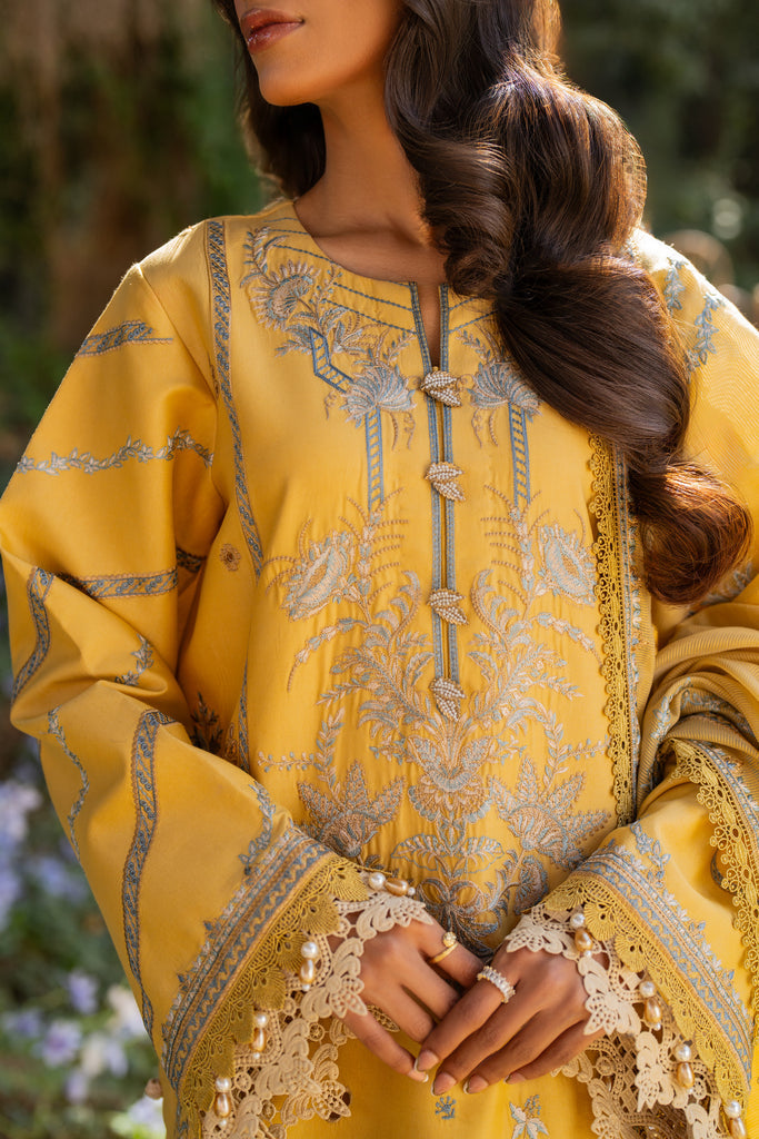 Florent | Chikankari Eid 25 | FLC- 3A -  Florent Ladies Clothes - Original Designer Dress - House of Maryam