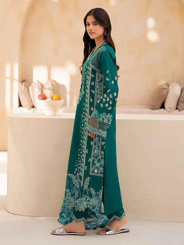 Rajbari | Jahaan Premium Festive Lawn | RINA (Jahan) 5-A -  Rajbari Ladies Clothes - Original Designer Dress - House of Maryam