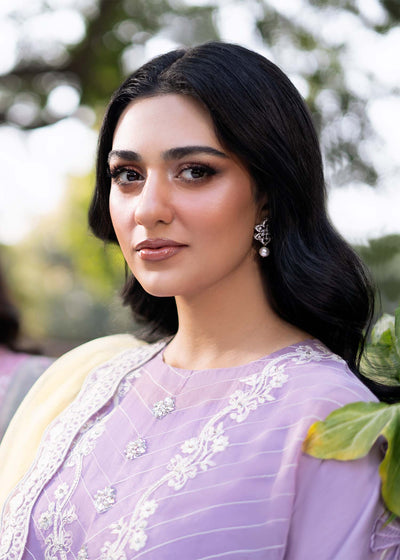 Fozia Khalid | Blossom Festive Lawn 25 | Iris -  Fozia Khalid Ladies Clothes - Original Designer Dress - House of Maryam