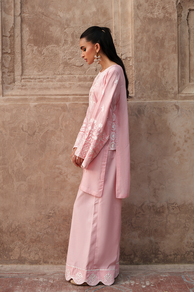 Saad Shaikh | Zaria Festive Pret 25 | BLUSH -  Saad Shaikh Ladies Clothes - Original Designer Dress - House of Maryam