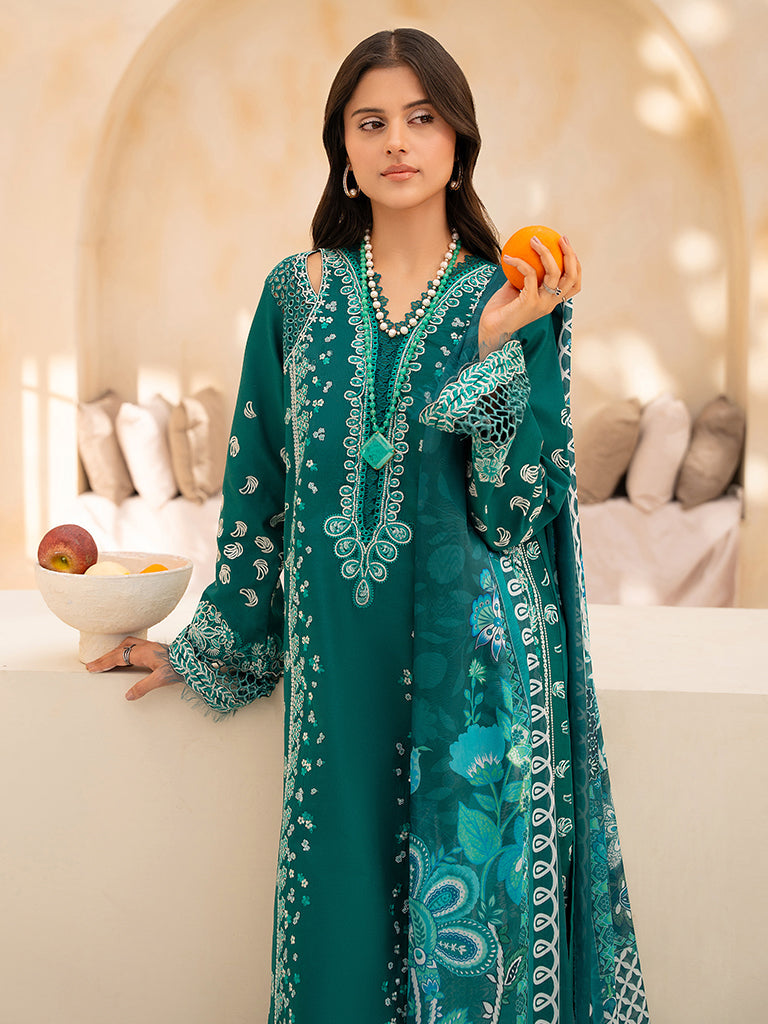 Rajbari | Jahaan Premium Festive Lawn | RINA (Jahan) 5-A -  Rajbari Ladies Clothes - Original Designer Dress - House of Maryam