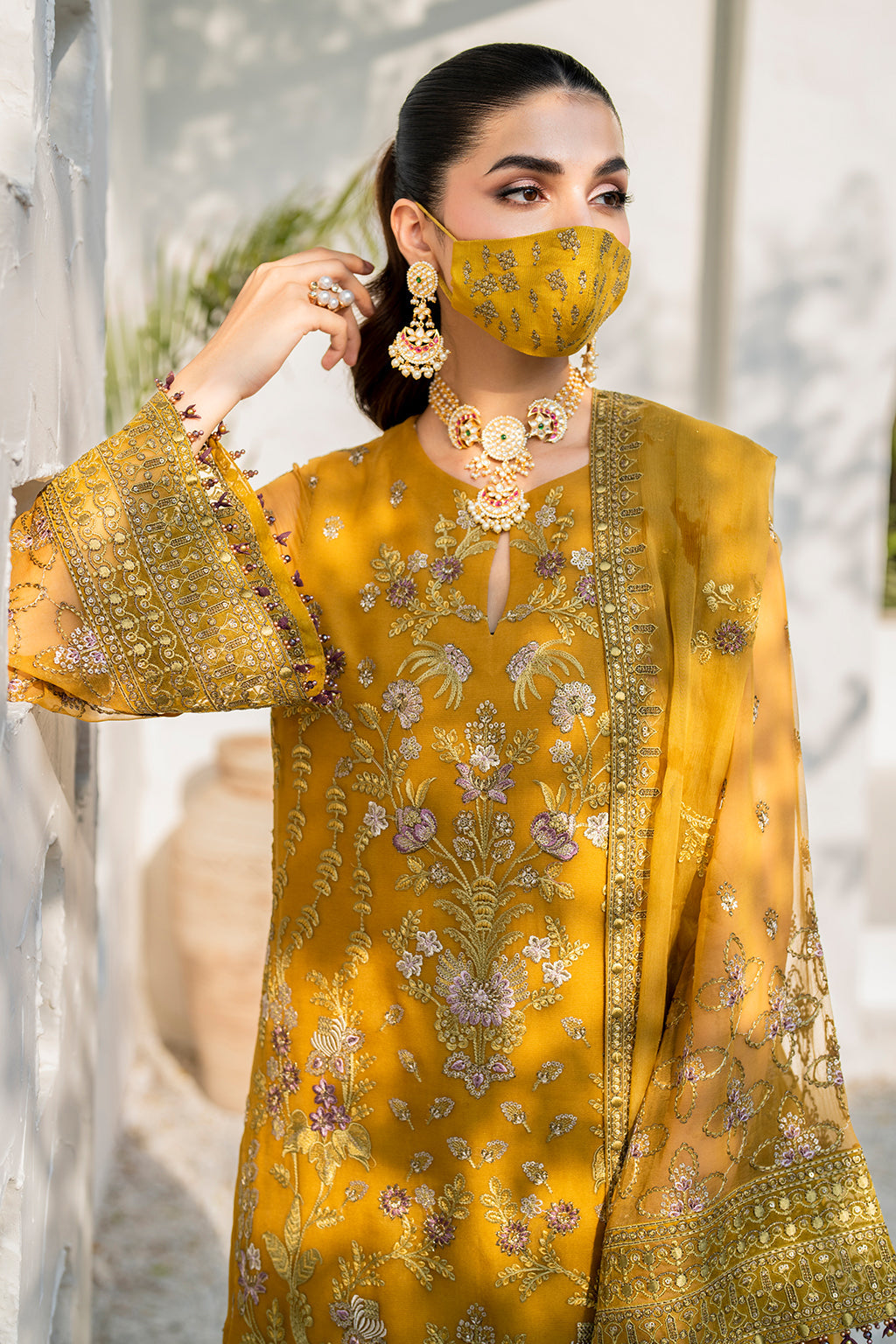 Flossie | Naqsh Formals | S-1404 (A) -  Flossie Ladies Clothes - Original Designer Dress - House of Maryam