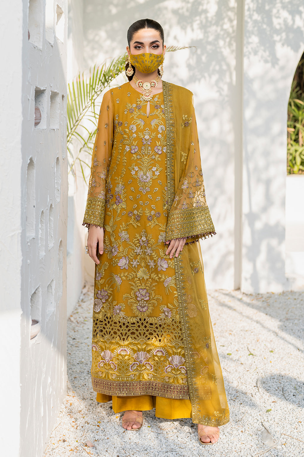 Flossie | Naqsh Formals | S-1404 (A) -  Flossie Ladies Clothes - Original Designer Dress - House of Maryam