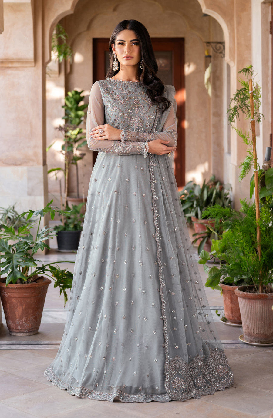 Zarif | Sahiba Formals | UNST-SBA-04 YASMIN -  Zarif Ladies Clothes - Original Designer Dress - House of Maryam