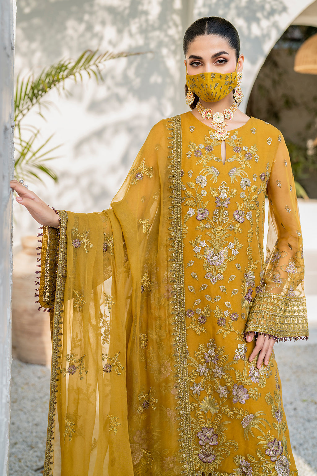 Flossie | Naqsh Formals | S-1404 (A) -  Flossie Ladies Clothes - Original Designer Dress - House of Maryam