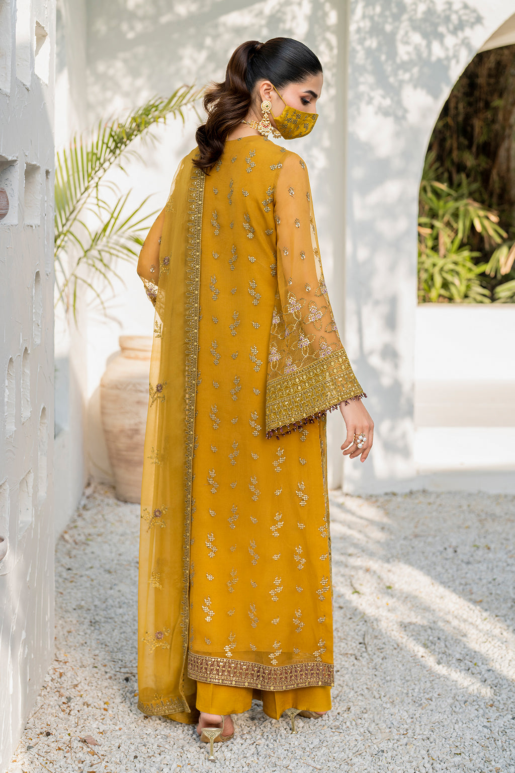 Flossie | Naqsh Formals | S-1404 (A) -  Flossie Ladies Clothes - Original Designer Dress - House of Maryam