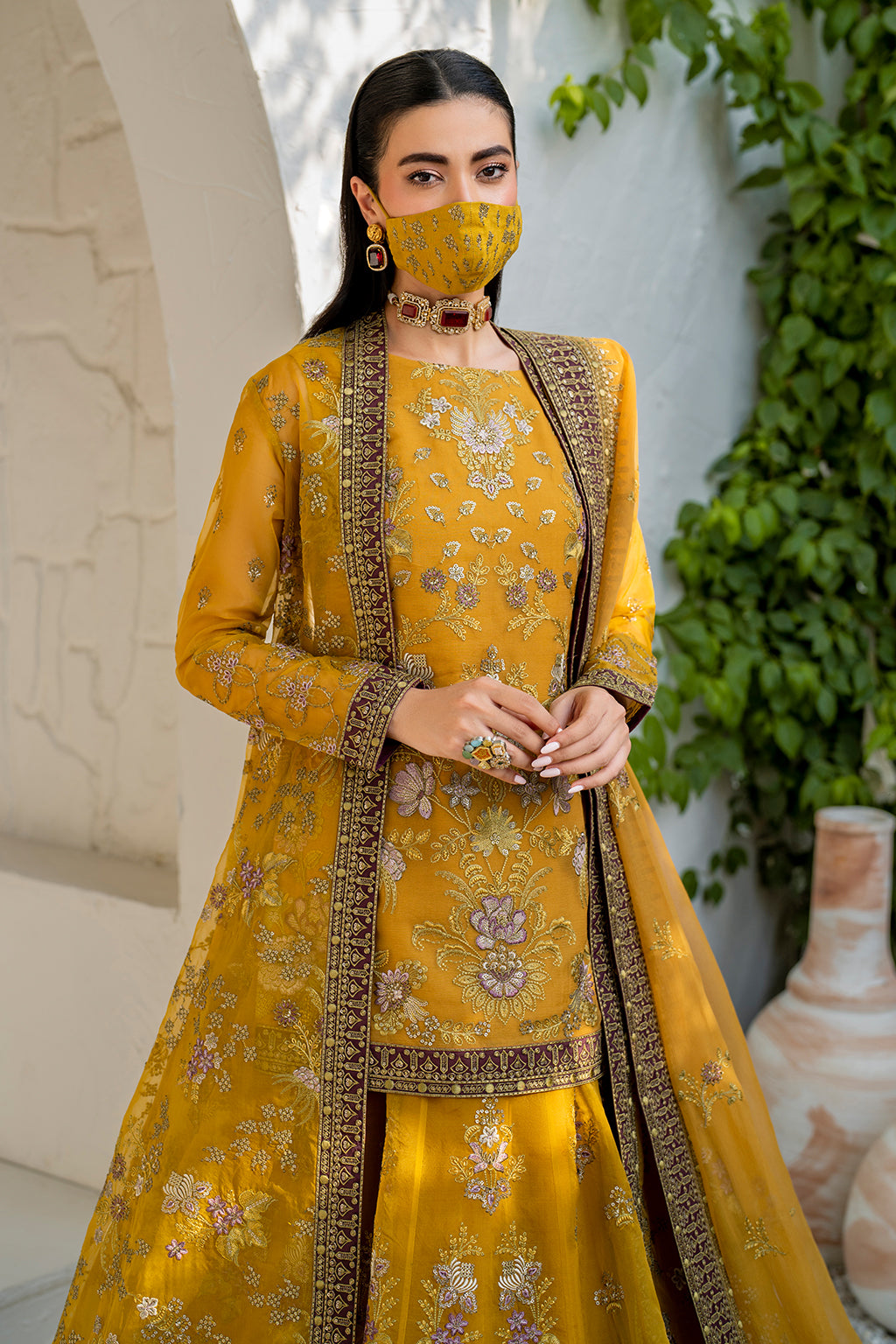 Flossie | Naqsh Formals | S-1404 (B) -  Flossie Ladies Clothes - Original Designer Dress - House of Maryam