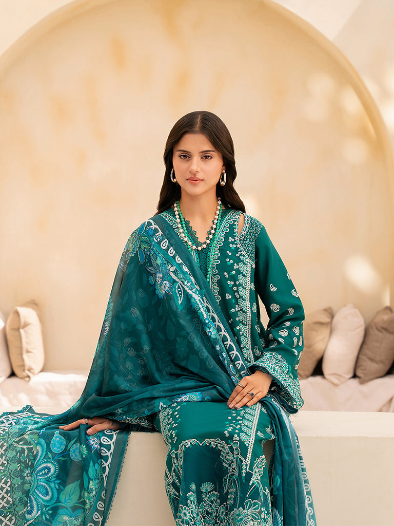 Rajbari | Jahaan Premium Festive Lawn | RINA (Jahan) 5-A -  Rajbari Ladies Clothes - Original Designer Dress - House of Maryam