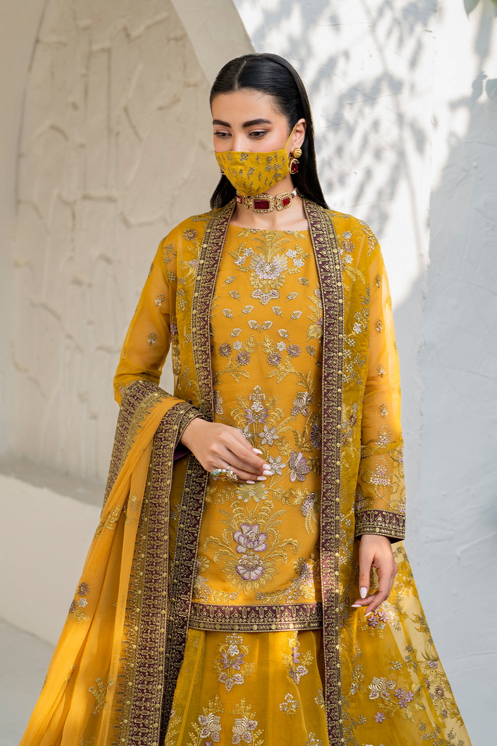 Flossie | Naqsh Formals | S-1404 (B) -  Flossie Ladies Clothes - Original Designer Dress - House of Maryam