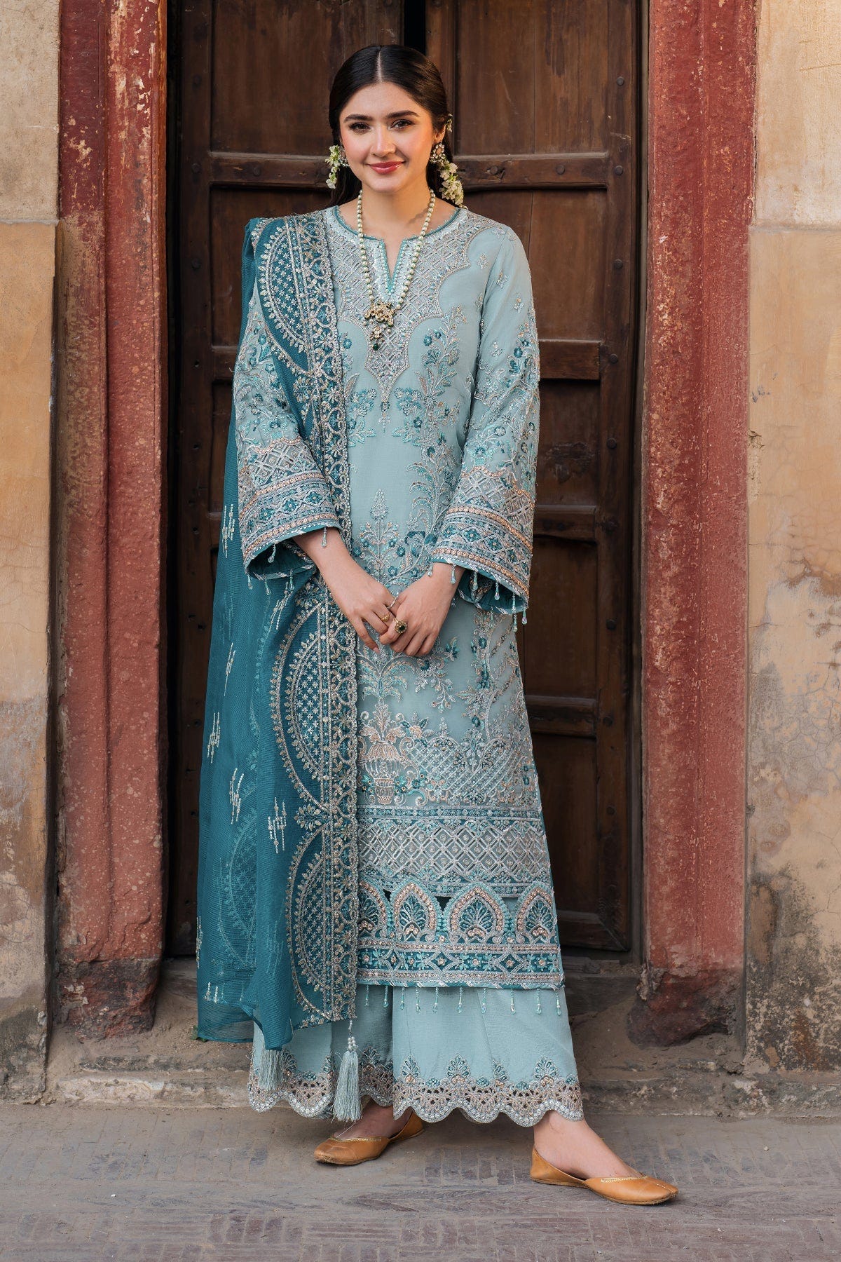 Imrozia Premium | Meeras Luxury Eid 25 | I-225 FEROZA -  Imrozia Premium Ladies Clothes - Original Designer Dress - House of Maryam