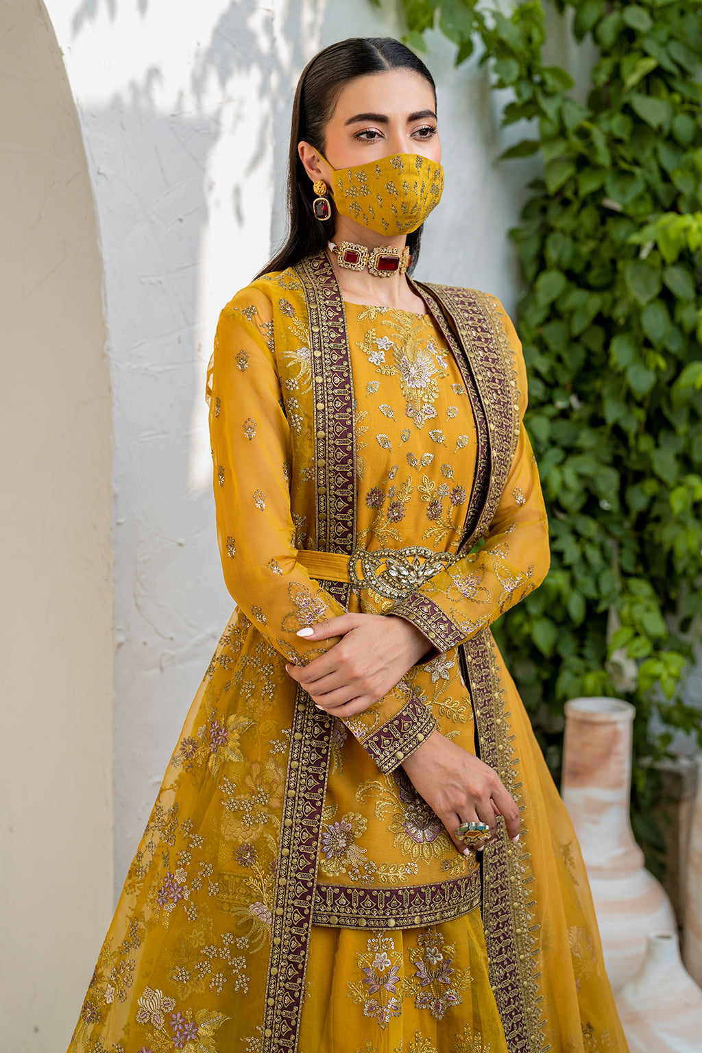 Flossie | Naqsh Formals | S-1404 (B) -  Flossie Ladies Clothes - Original Designer Dress - House of Maryam