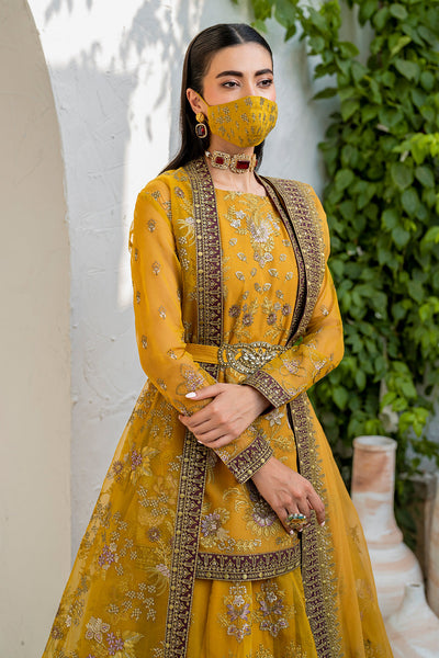 Flossie | Naqsh Formals | S-1404 (B) -  Flossie Ladies Clothes - Original Designer Dress - House of Maryam