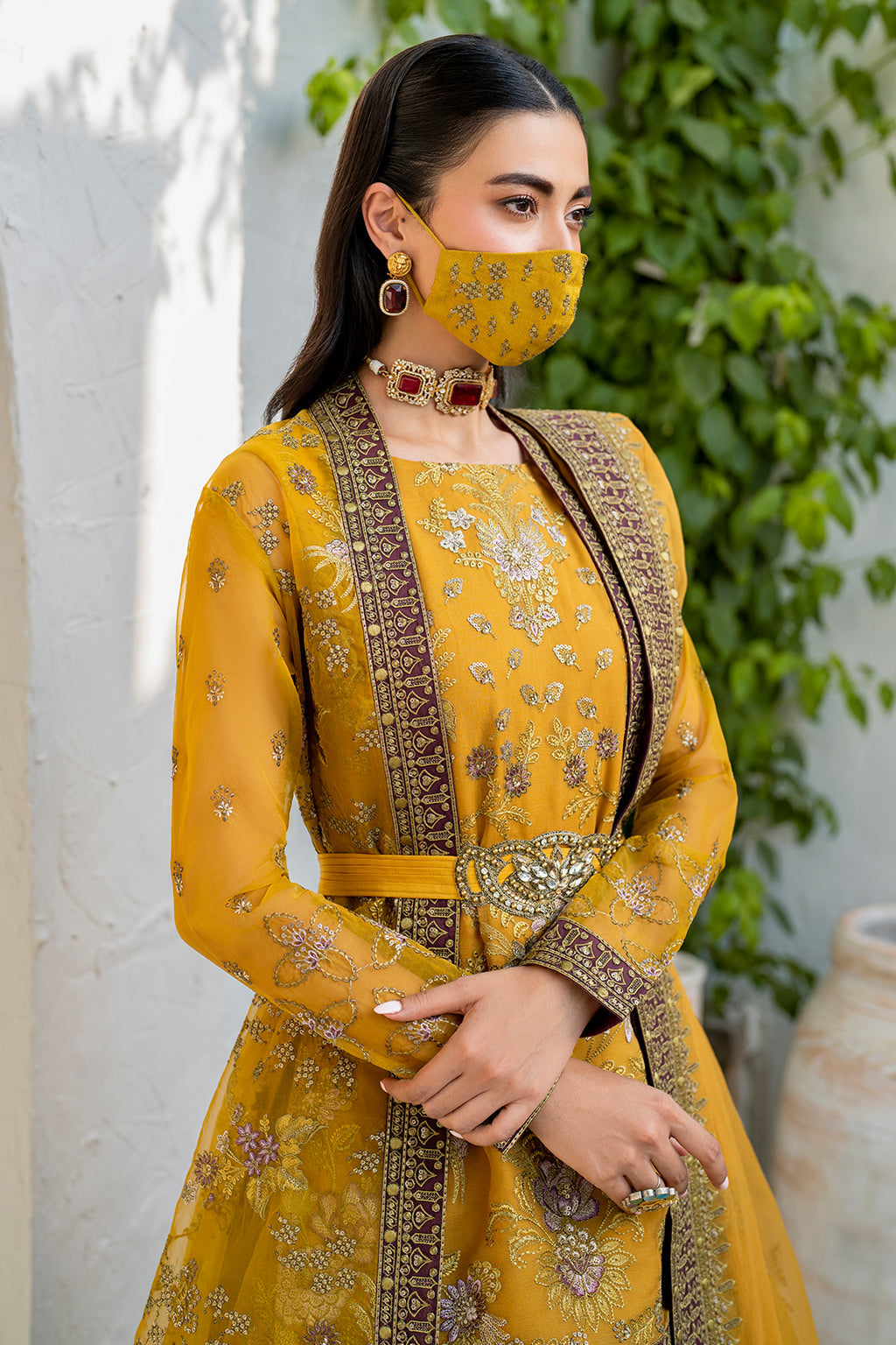 Flossie | Naqsh Formals | S-1404 (B) -  Flossie Ladies Clothes - Original Designer Dress - House of Maryam