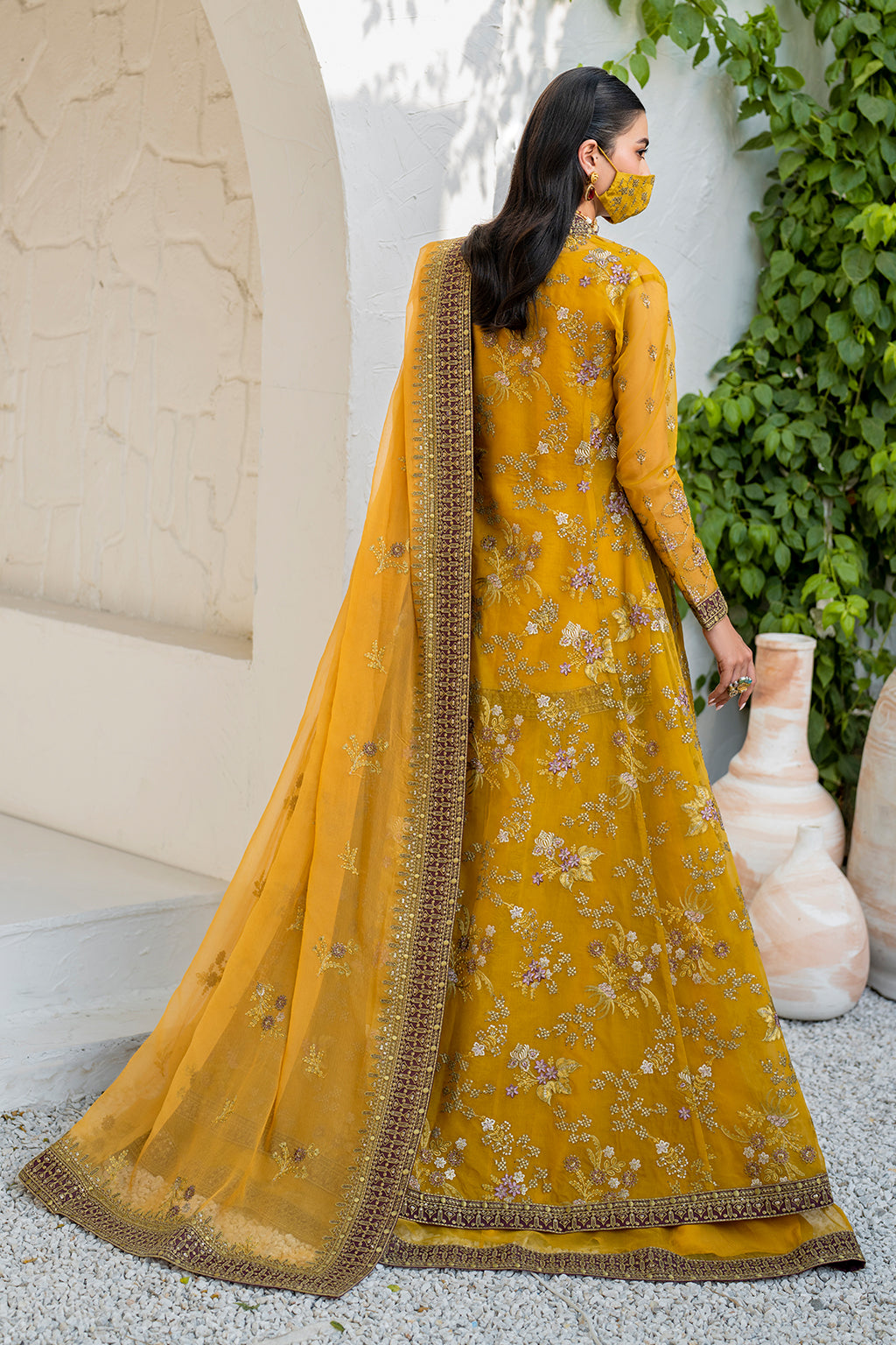Flossie | Naqsh Formals | S-1404 (B) -  Flossie Ladies Clothes - Original Designer Dress - House of Maryam