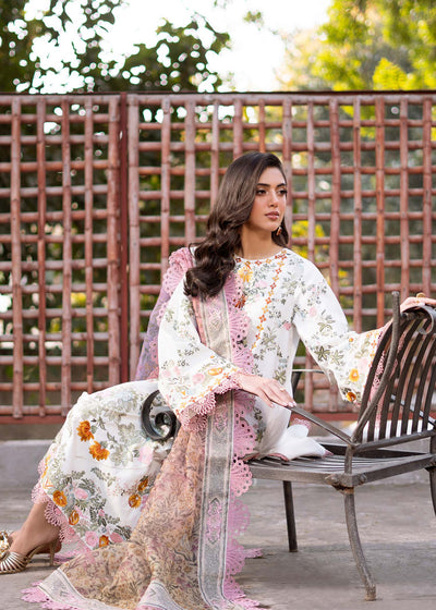 Fozia Khalid | Blossom Festive Lawn 25 | Lilly -  Fozia Khalid Ladies Clothes - Original Designer Dress - House of Maryam