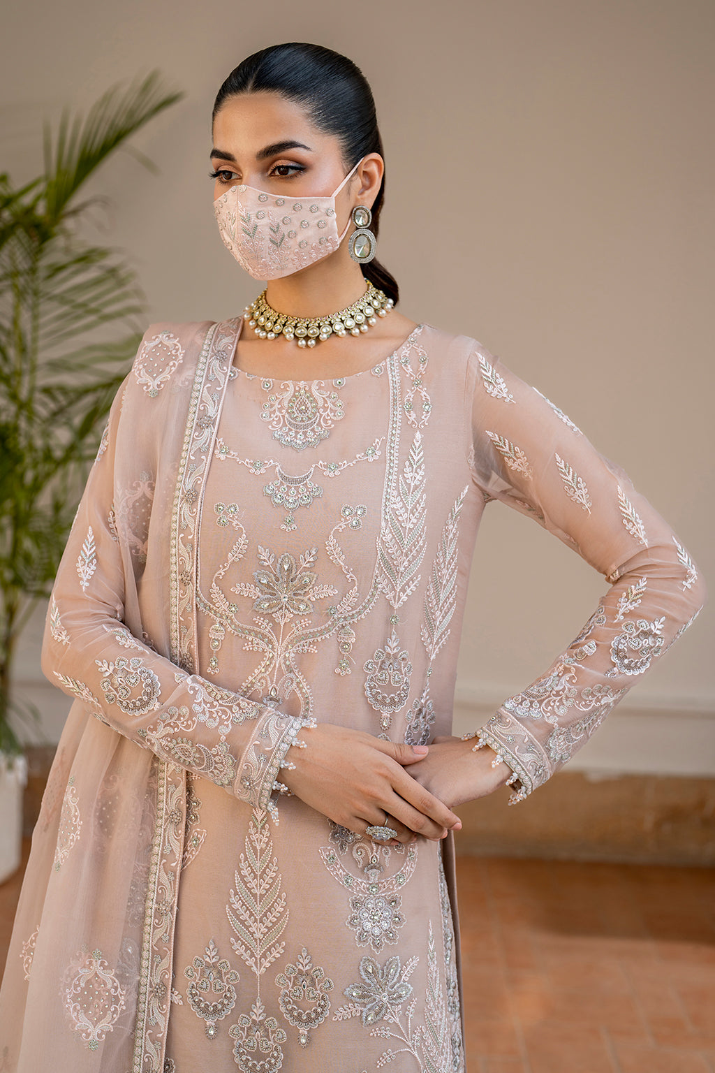 Flossie | Naqsh Formals | S-1403 (B) -  Flossie Ladies Clothes - Original Designer Dress - House of Maryam