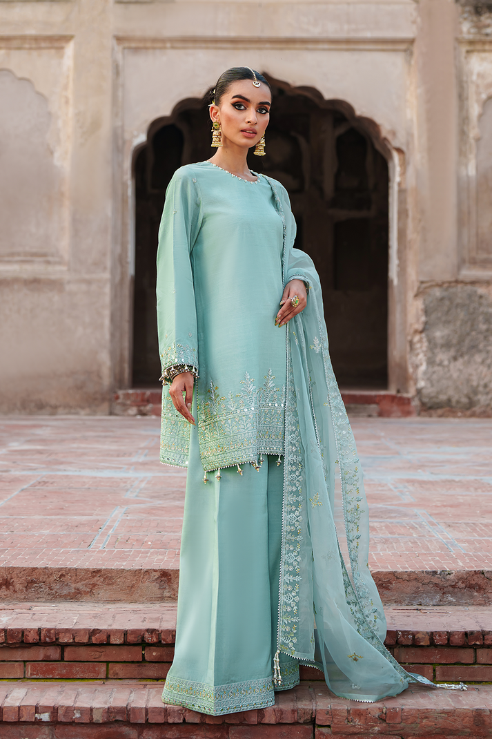 Saad Shaikh | Zaria Festive Pret 25 | AURA -  Saad Shaikh Ladies Clothes - Original Designer Dress - House of Maryam