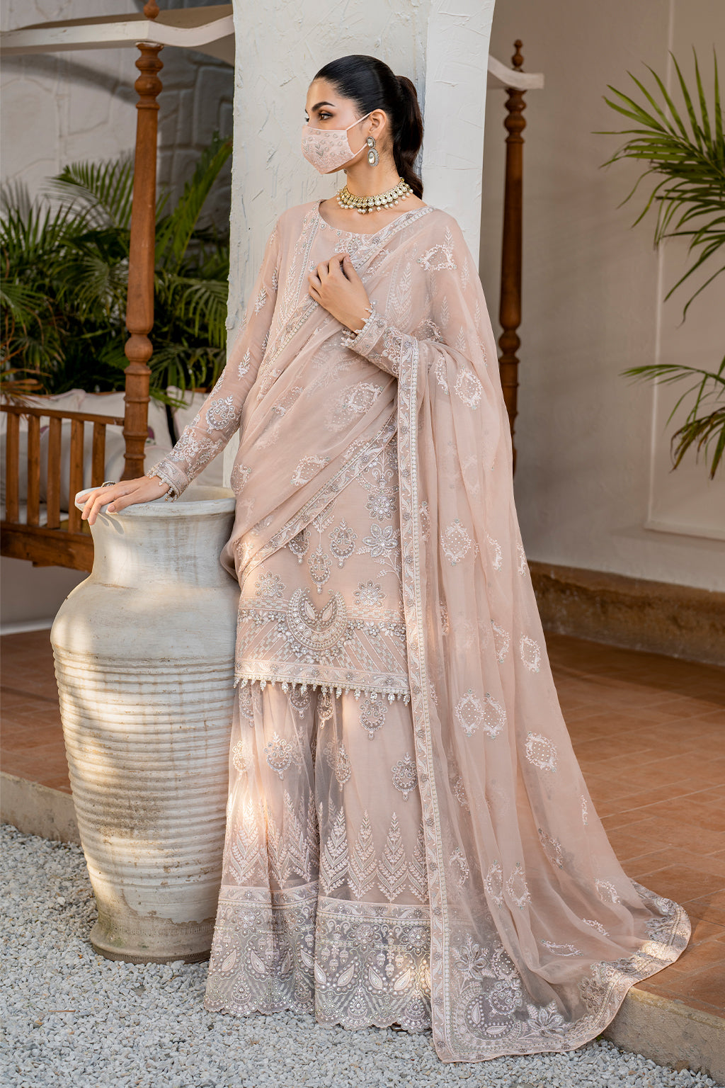 Flossie | Naqsh Formals | S-1403 (B) -  Flossie Ladies Clothes - Original Designer Dress - House of Maryam