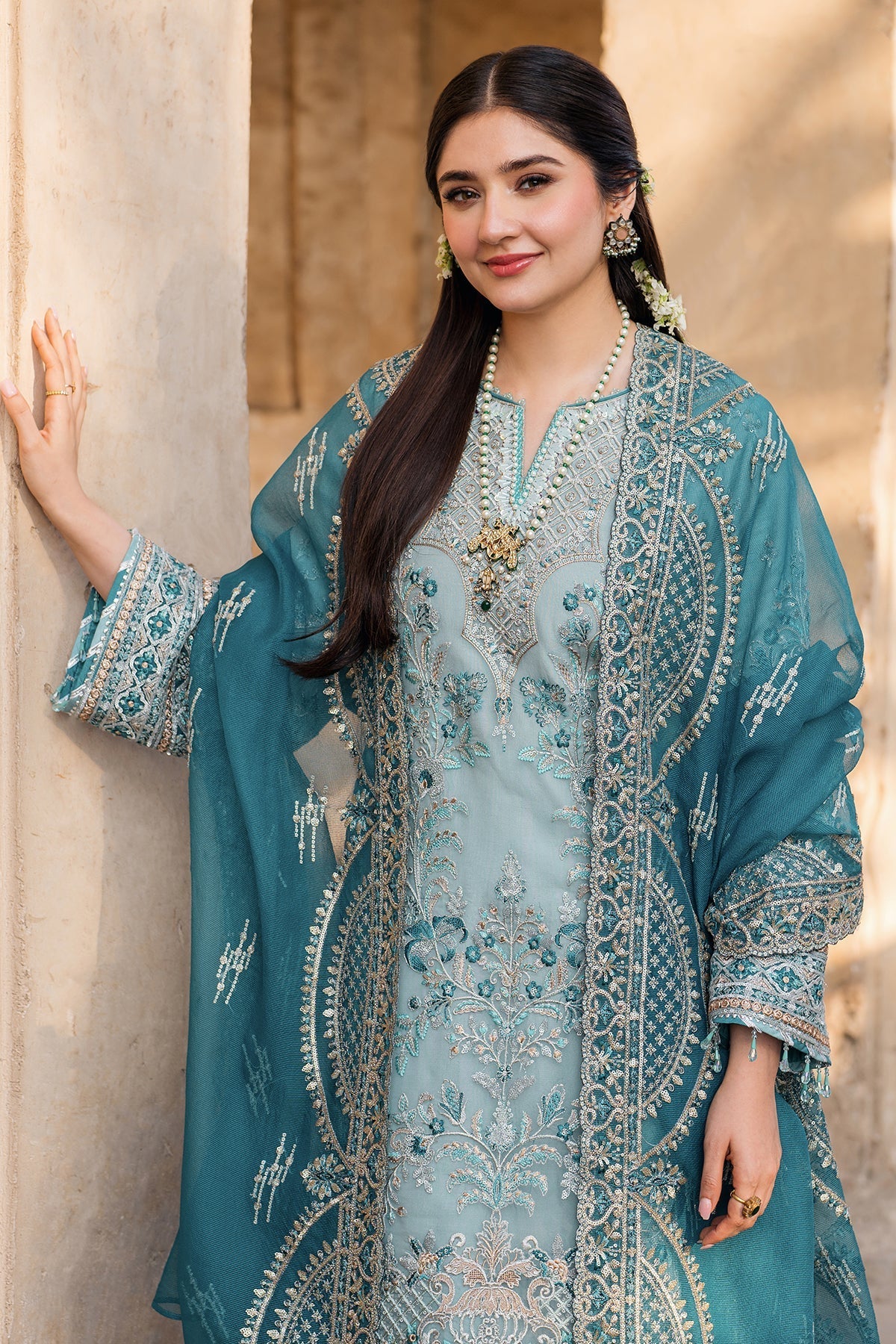 Imrozia Premium | Meeras Luxury Eid 25 | I-225 FEROZA -  Imrozia Premium Ladies Clothes - Original Designer Dress - House of Maryam