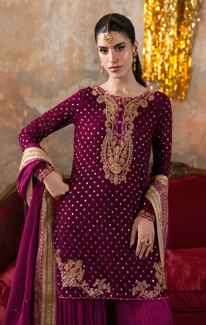 Maya | Viola Luxe Velvet 25 | ELVINA, image 3