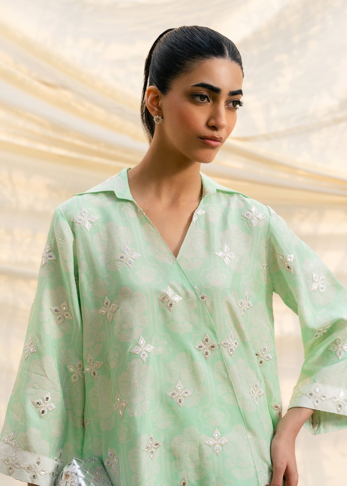 Mahgul | Ambi Bagh Silk Edit | Caelina, image 3