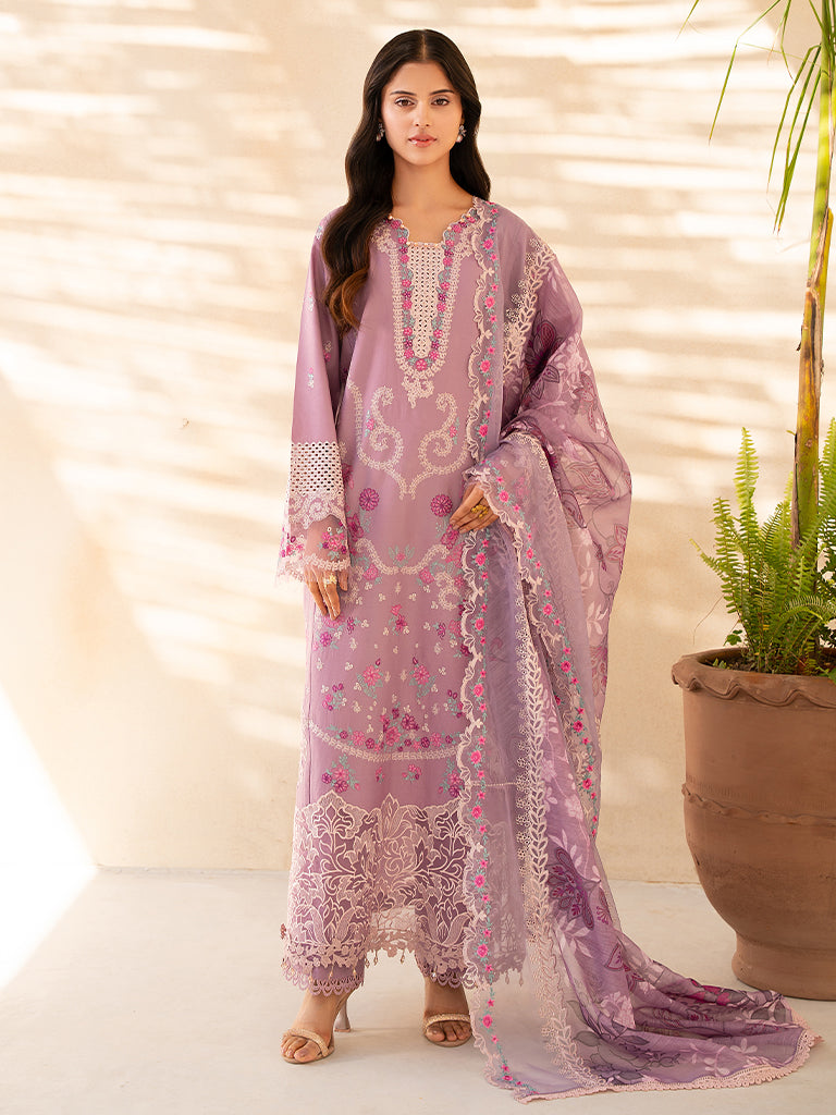 Rajbari | Jahaan Premium Festive Lawn | SILA (Jahan) 3-B -  Rajbari Ladies Clothes - Original Designer Dress - House of Maryam