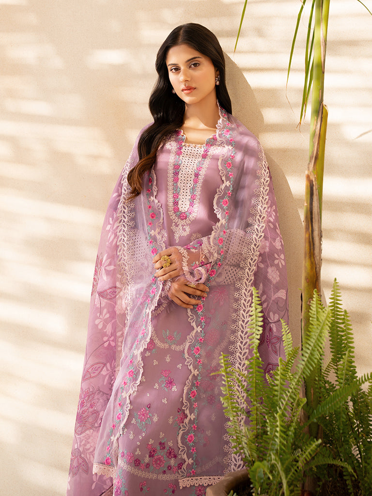 Rajbari | Jahaan Premium Festive Lawn | SILA (Jahan) 3-B -  Rajbari Ladies Clothes - Original Designer Dress - House of Maryam