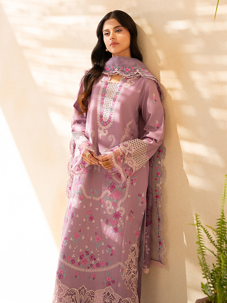 Rajbari | Jahaan Premium Festive Lawn | SILA (Jahan) 3-B -  Rajbari Ladies Clothes - Original Designer Dress - House of Maryam