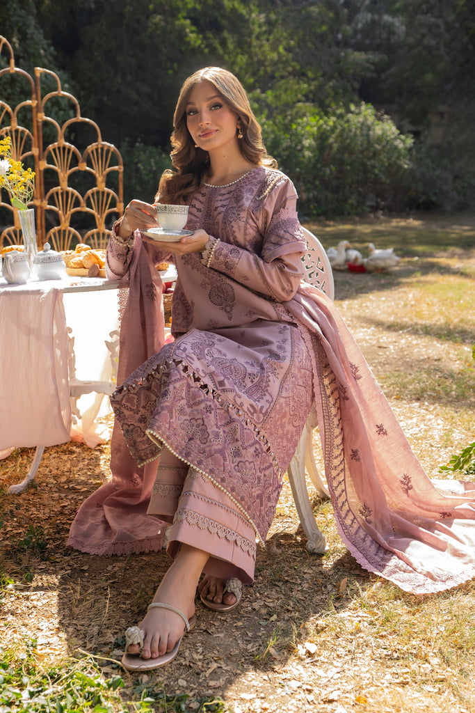 Florent | Chikankari Eid 25 | FLC- 6B -  Florent Ladies Clothes - Original Designer Dress - House of Maryam