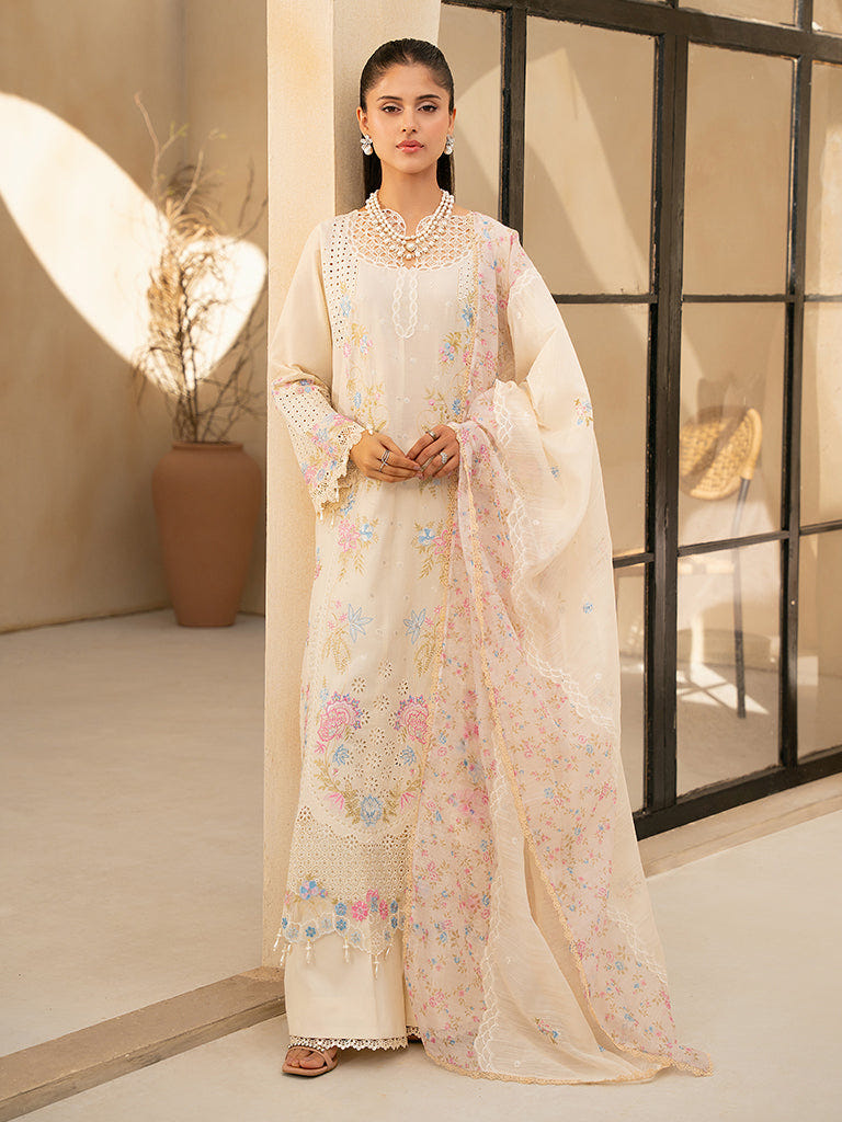 Rajbari | Jahaan Premium Festive Lawn | AIRA (Jahan) 2-A -  Rajbari Ladies Clothes - Original Designer Dress - House of Maryam