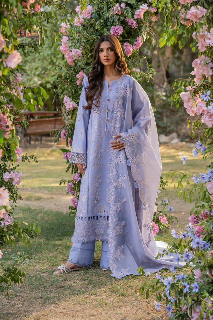 Florent | Chikankari Eid 25 | FLC- 4A -  Florent Ladies Clothes - Original Designer Dress - House of Maryam