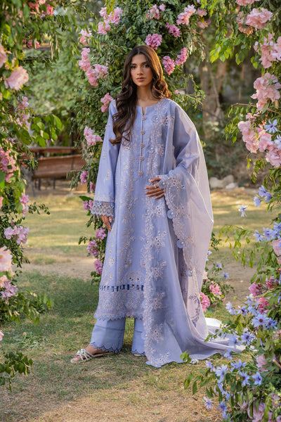 Florent | Chikankari Eid 25 | FLC- 4A -  Florent Ladies Clothes - Original Designer Dress - House of Maryam