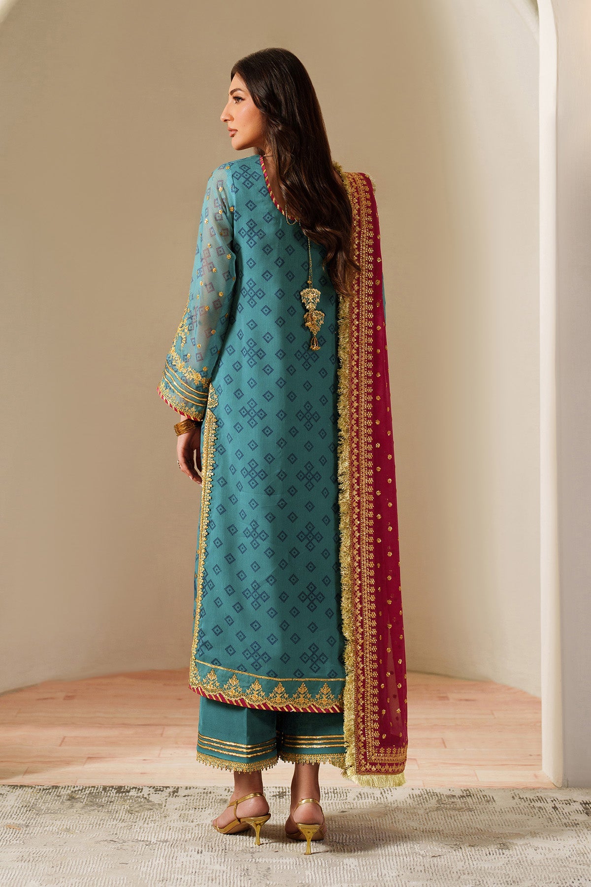 Alizeh | Fleur Chiffon |  AF-CH-2192-Elaira, image 2