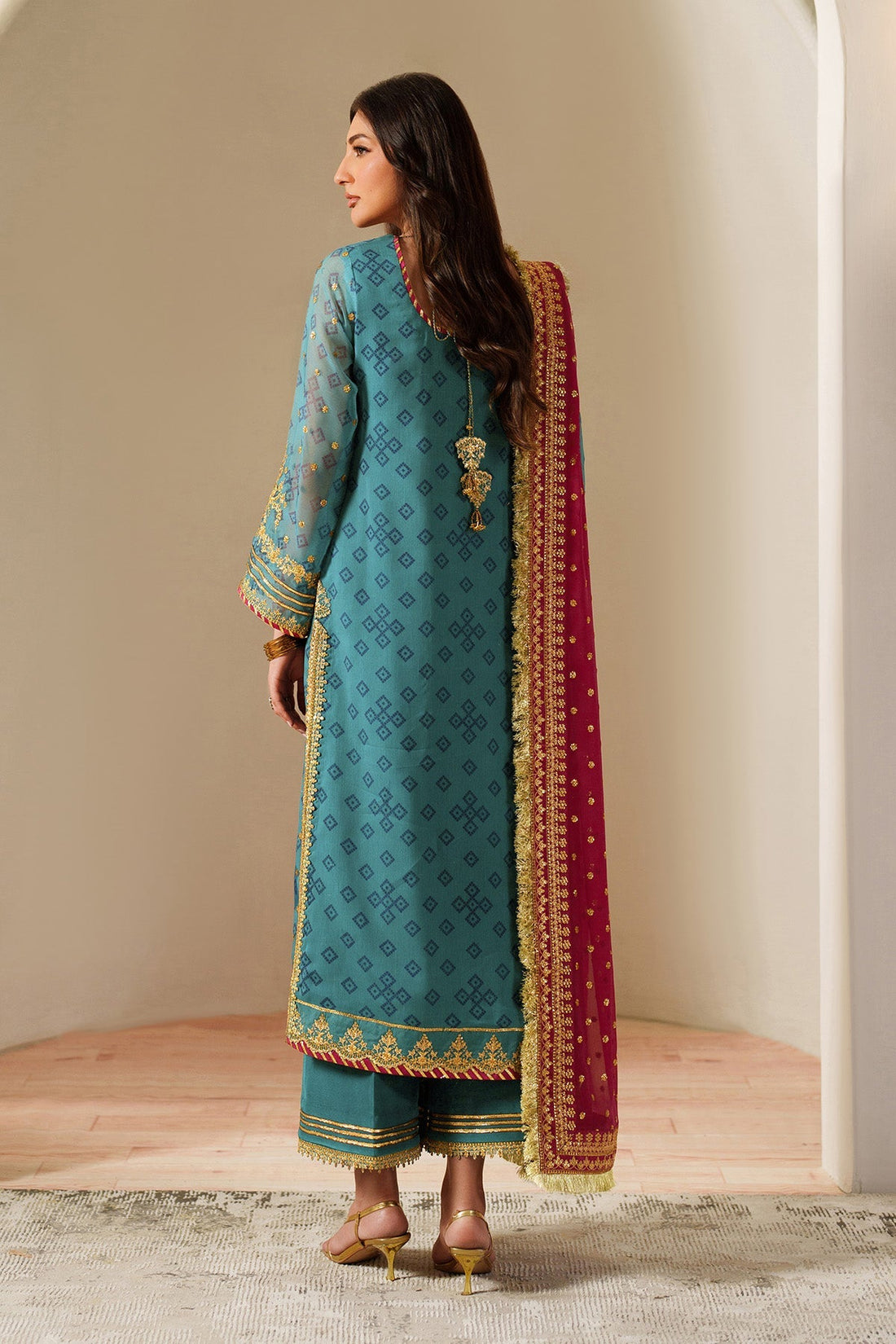 Alizeh | Fleur Chiffon |  AF-CH-2192-Elaira