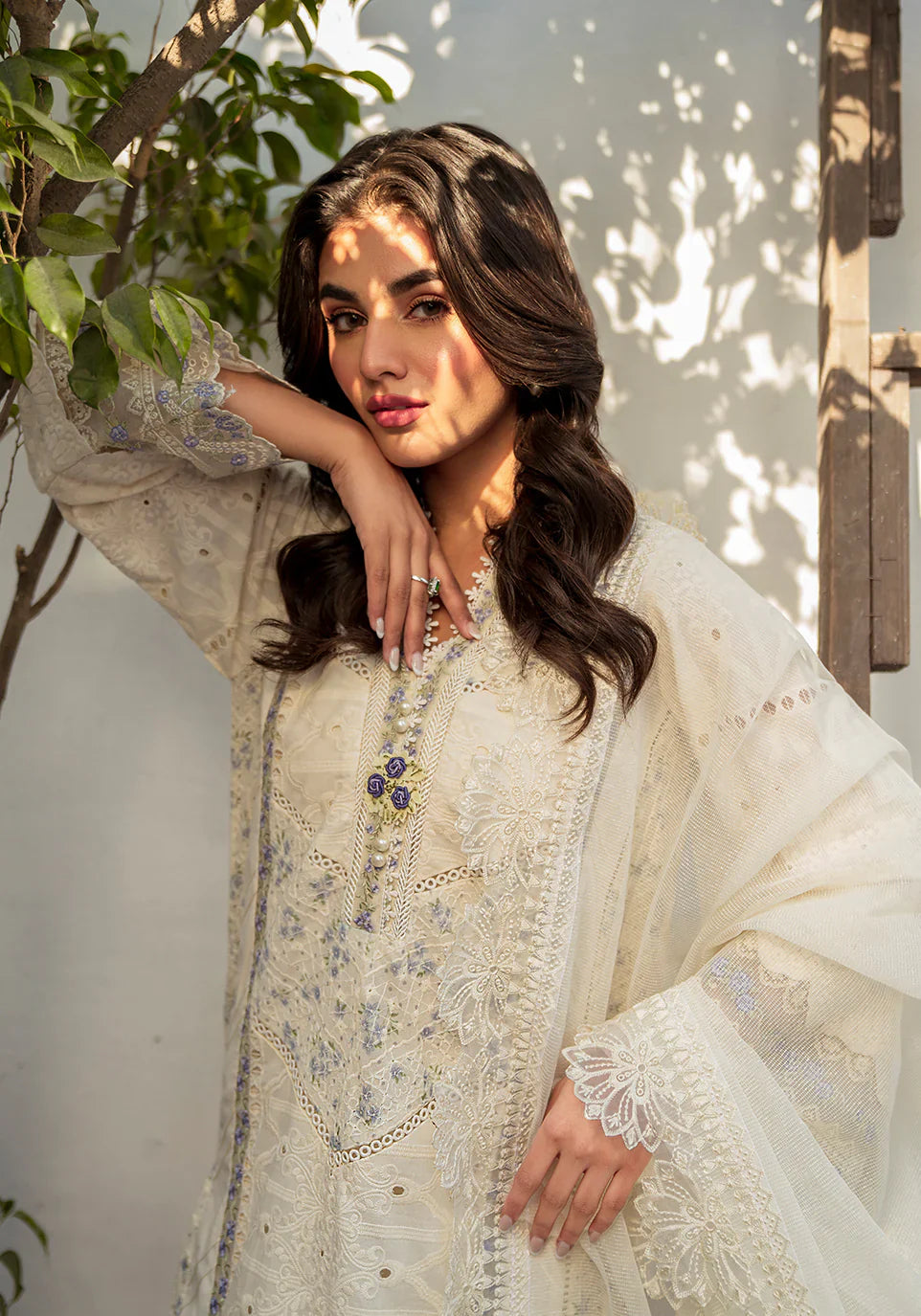 Zarqash | Belle Ame 24 | BL 002 Rosettes by Designer Zarqash - House of Maryam - Pakistani Designer Ethnic Wear in {{ shop.shopifyCountryName }}