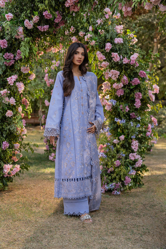 Florent | Chikankari Eid 25 | FLC- 4A -  Florent Ladies Clothes - Original Designer Dress - House of Maryam